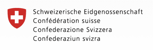 logo of the Swiss embassy